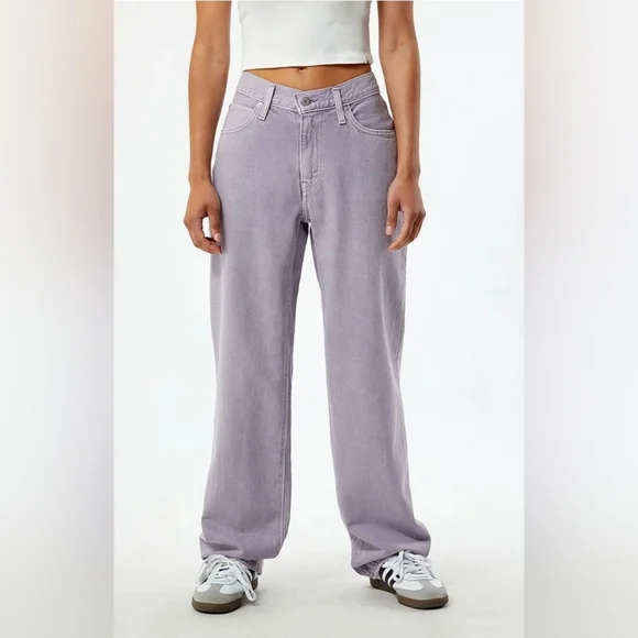 Levi's Lavender Mid Rise '94 Baggy Denim Jeans 32 x 31 NWT - Picture 2 of 14